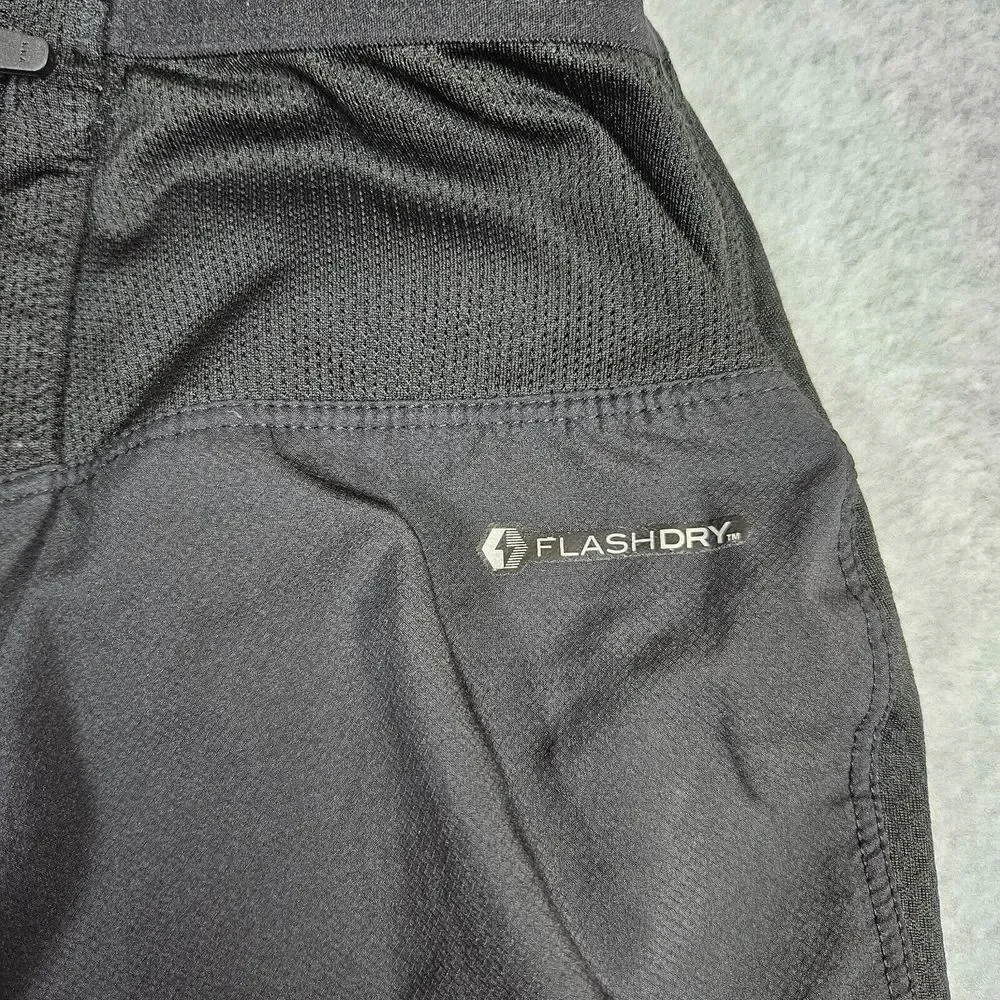 The North Face Men's Black Flash Dry Flight Series Drawstring Active Shorts Sz S